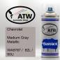 Preview: Chevrolet, Medium Gray Metallic, WA9787 /  82L / 90U: 400ml Sprühdose, von ATW Autoteile West.